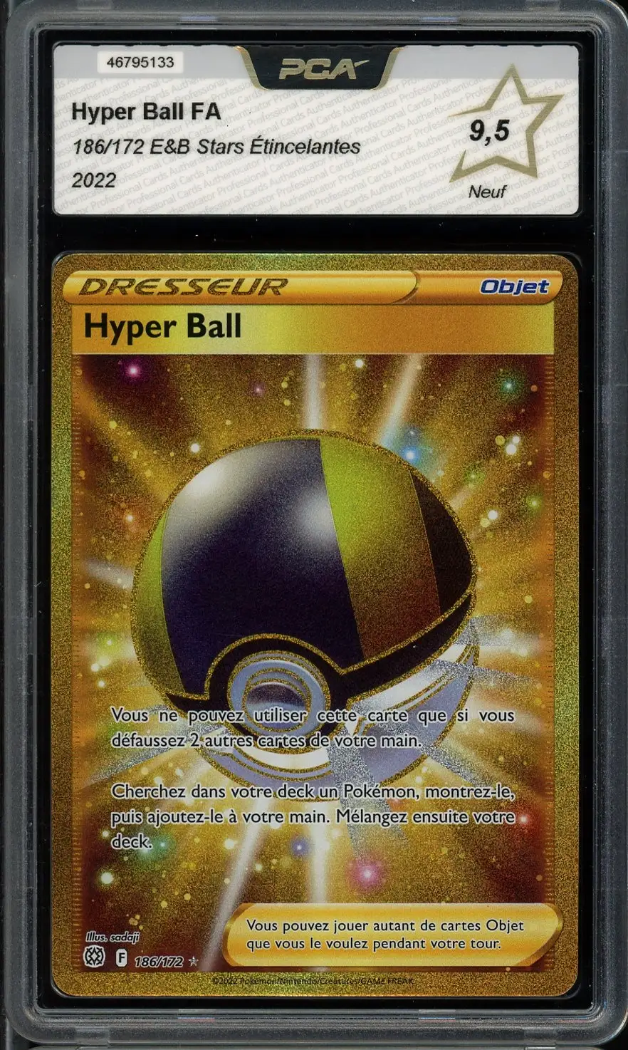 PCA 9.5 Hyper Ball Gold