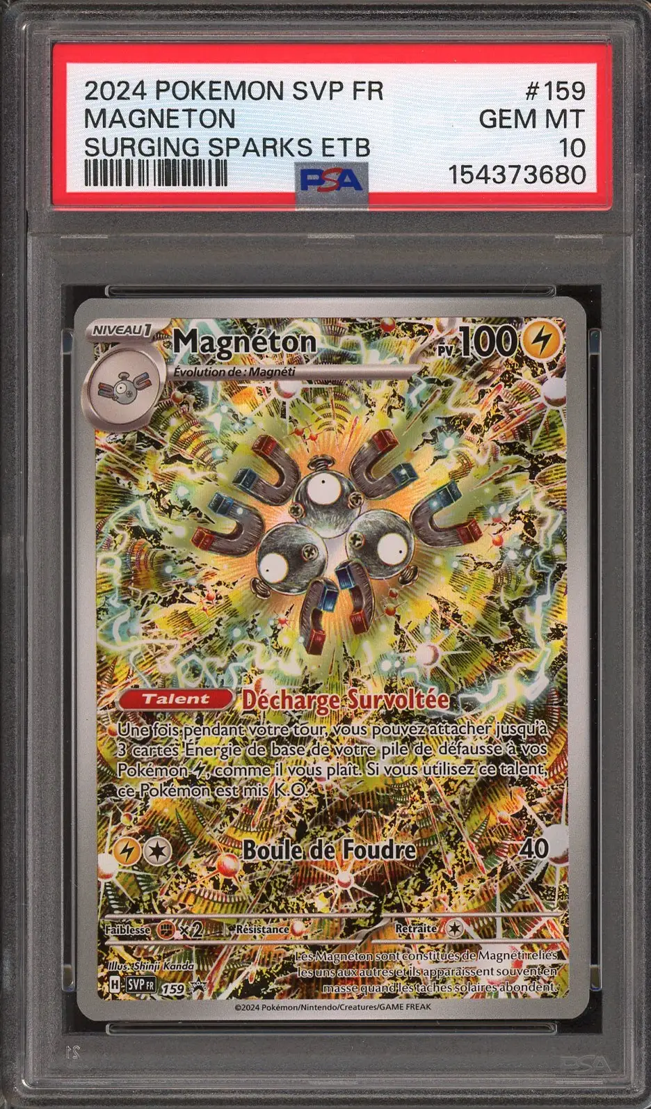 PSA 10 Magnéton