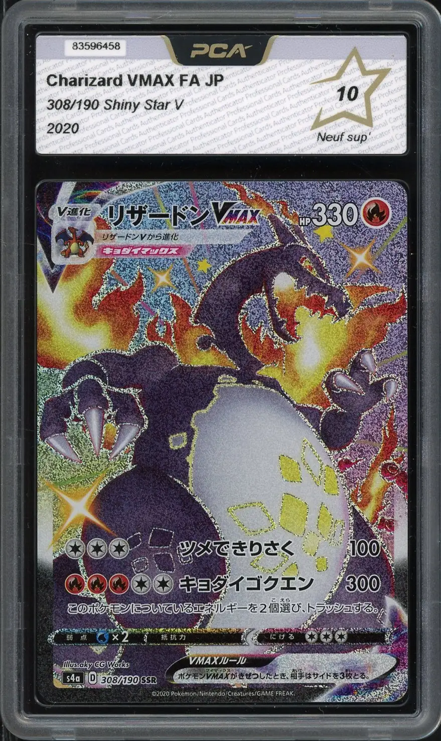 PCA 10 Charizard VMax