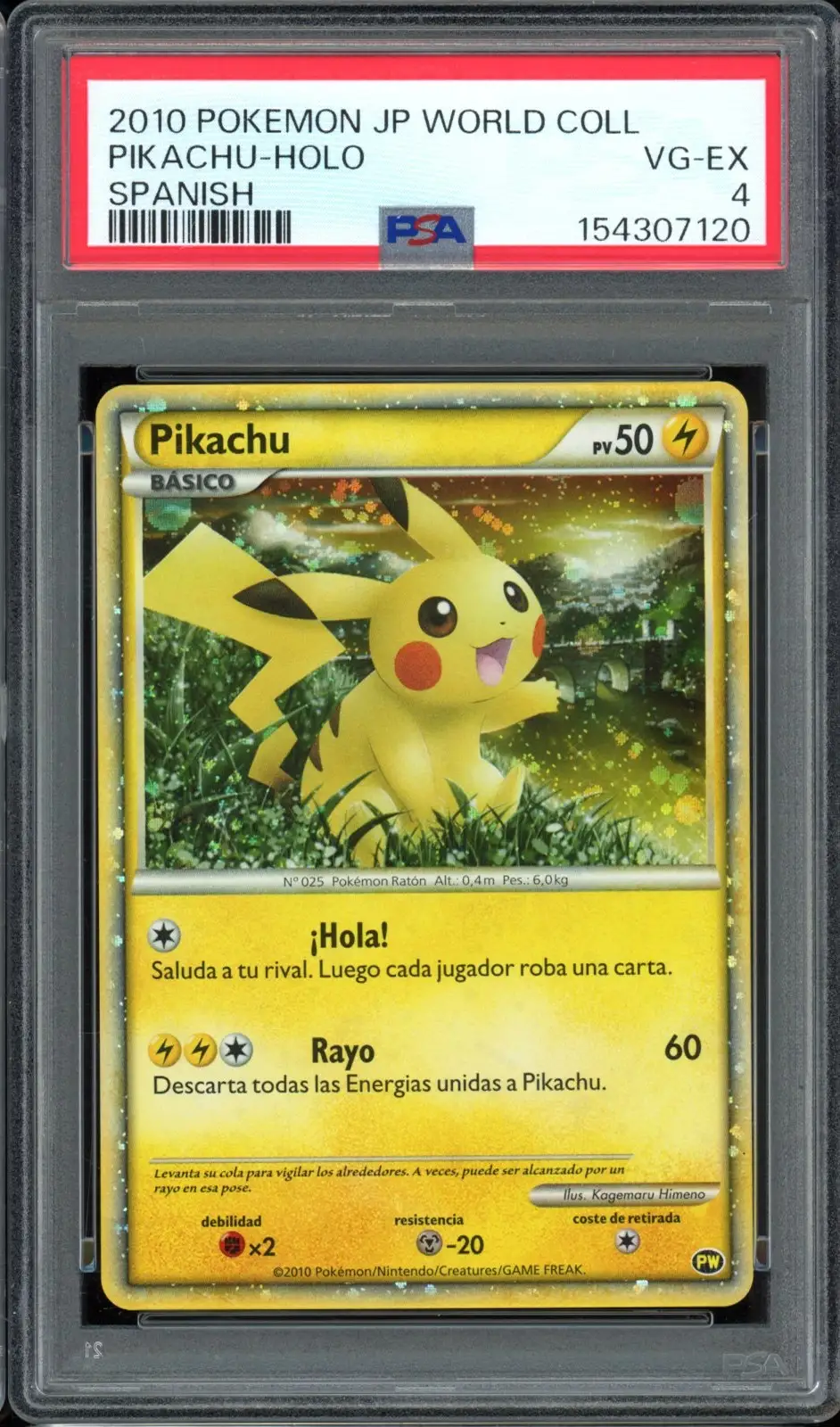 PSA 4 Pikachu Promo