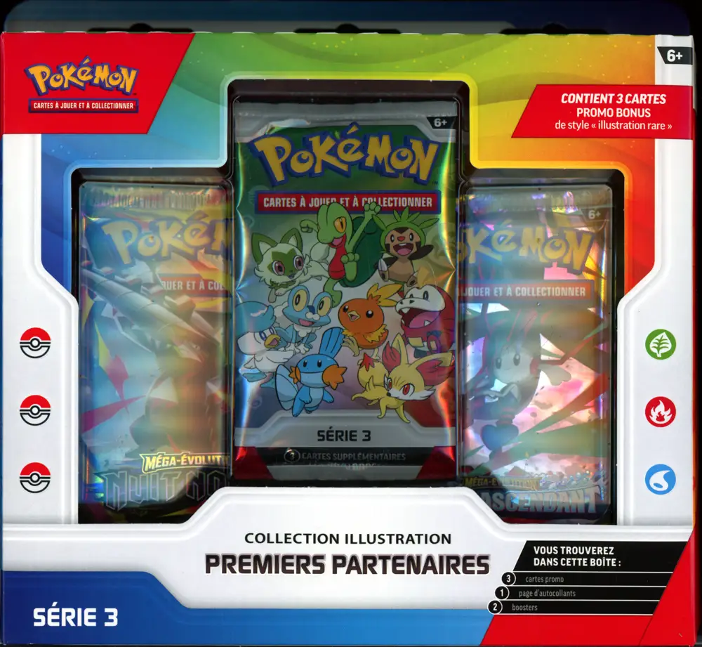 Coffret Collection Illustration Premiers Partenaires Série 3