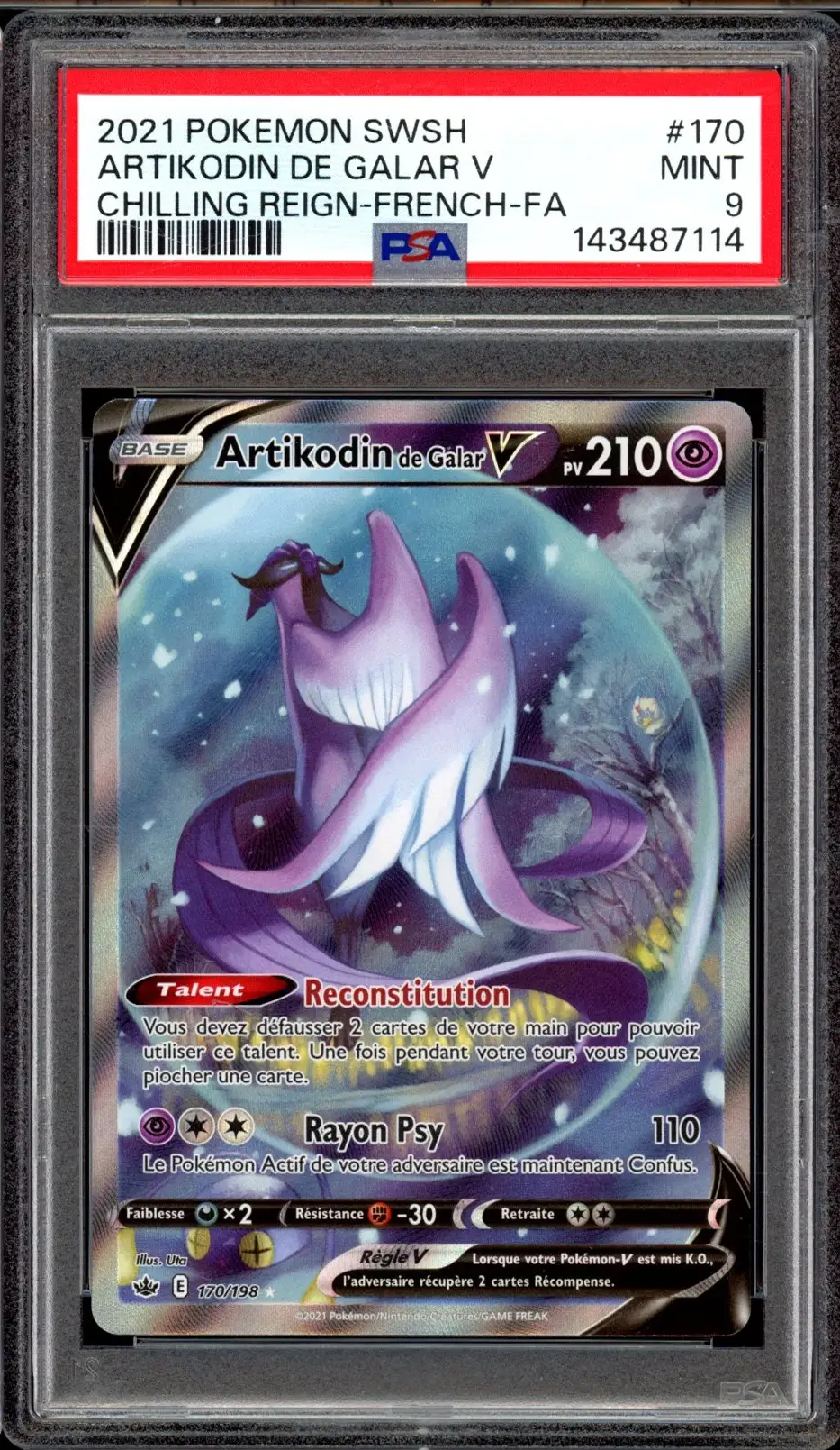 PSA 9 Artikodin de Galar V