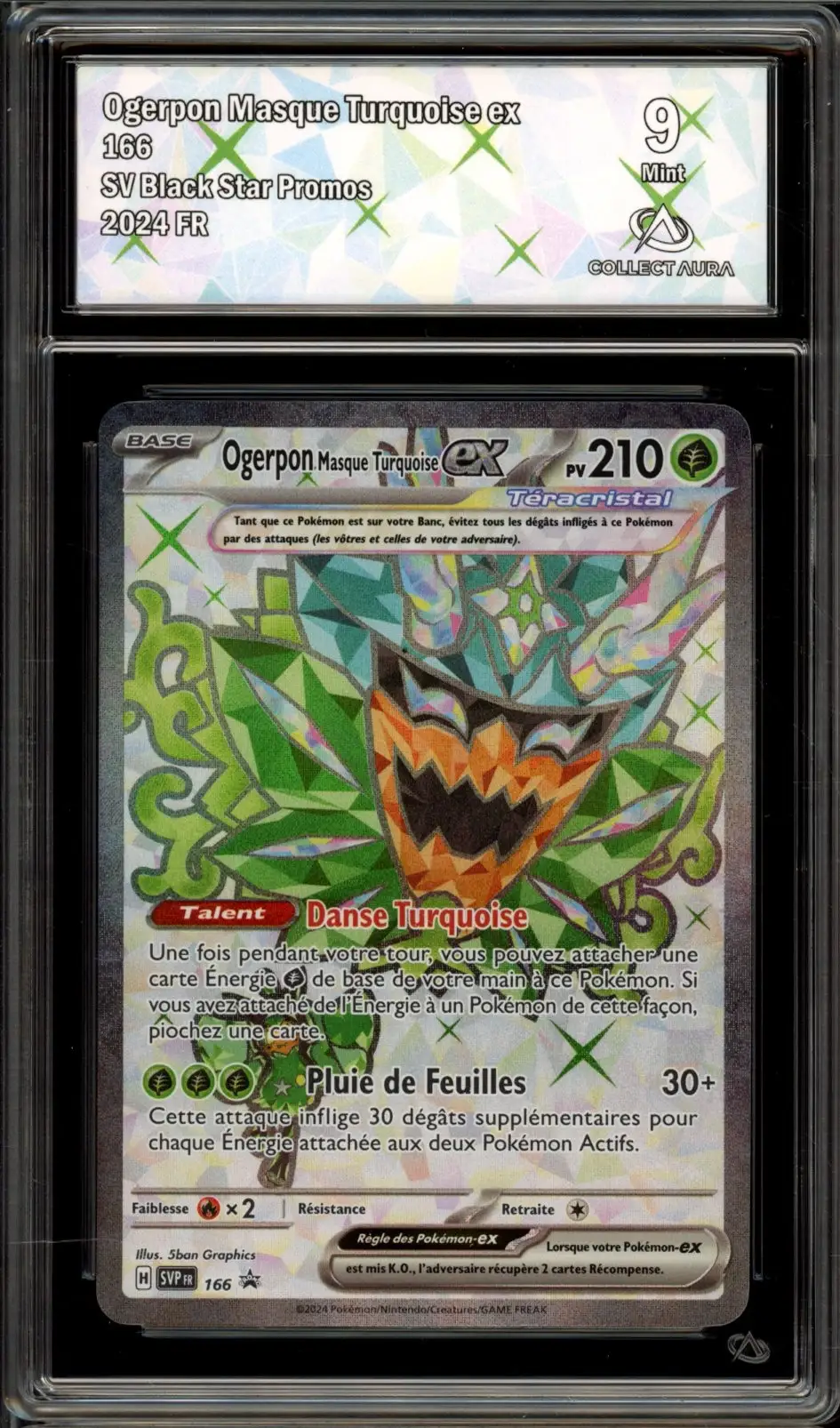 CA 9 Ogerpon Masque Turquoise Ex