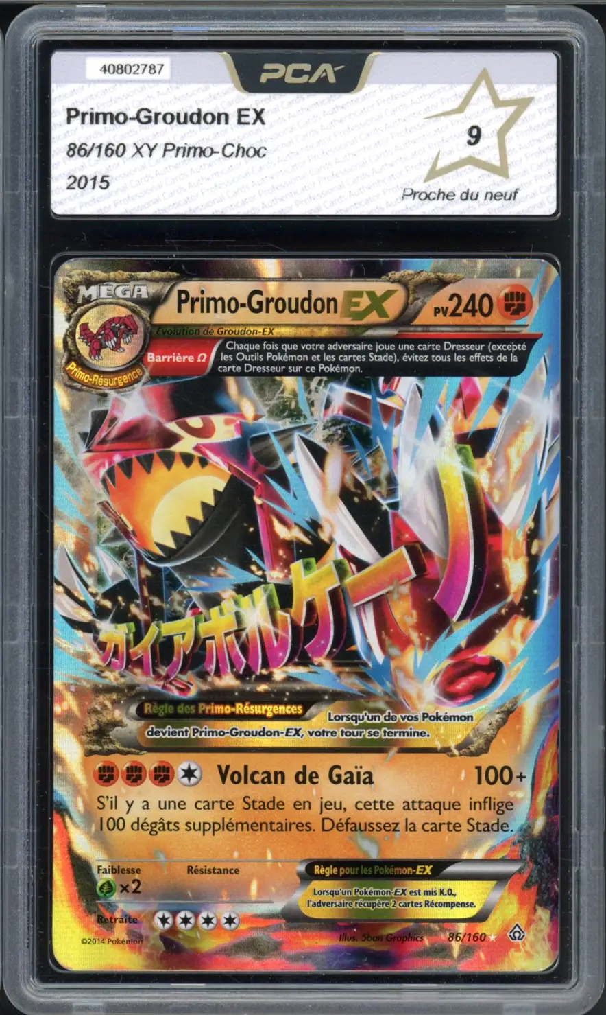 PCA 9 Primo-Groudon Ex