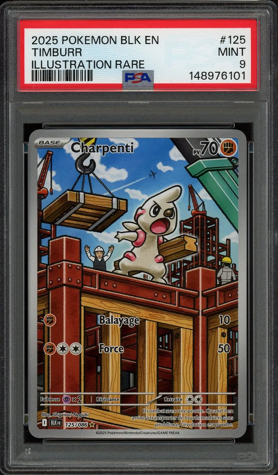 PSA 9 Charpenti