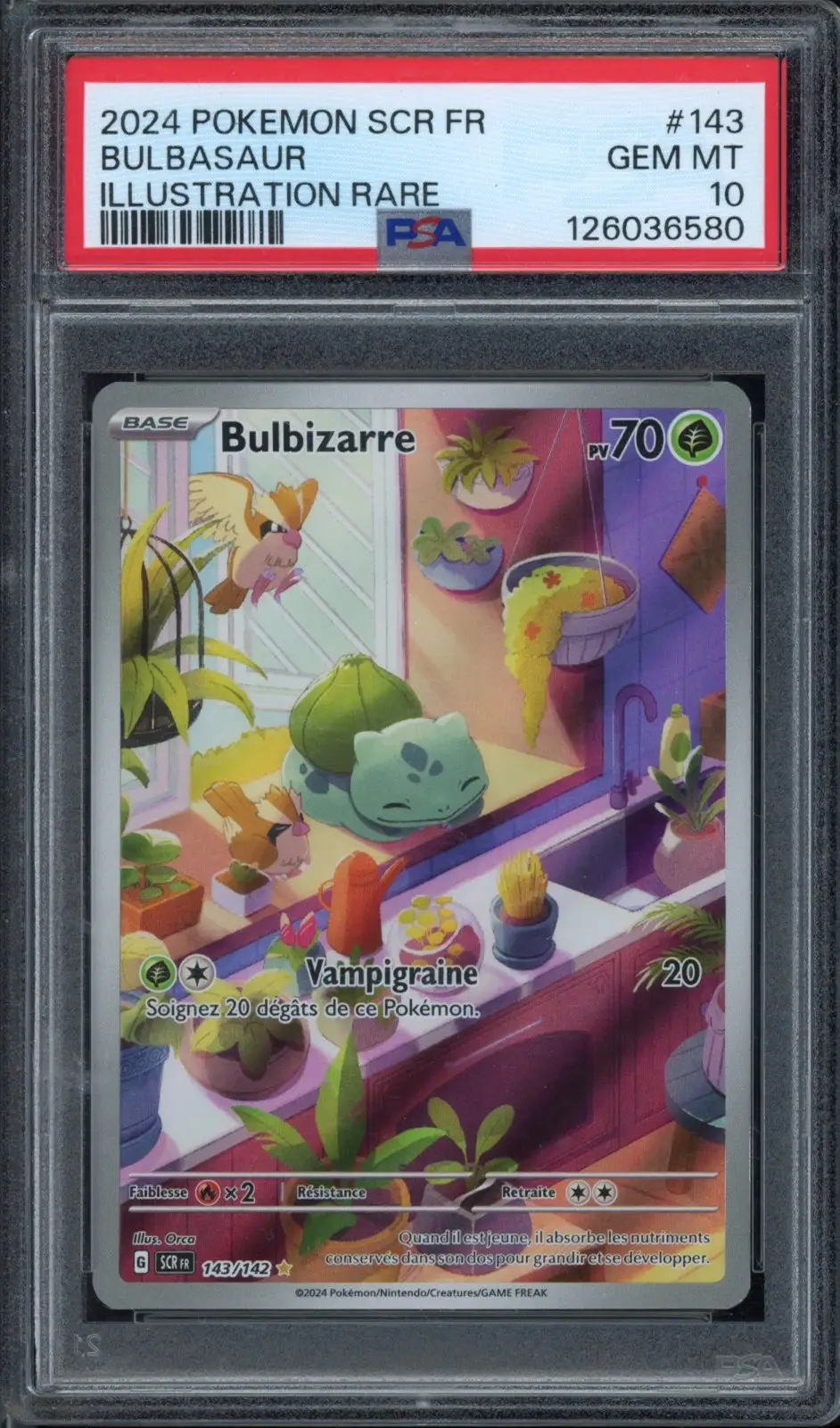 PSA 10 Bulbizarre