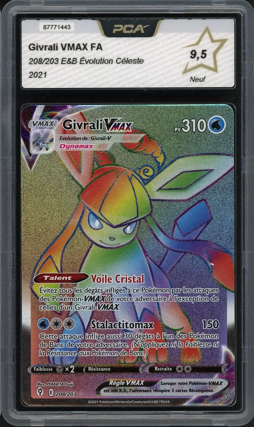 PCA 9.5 Givrali VMax Rainbow