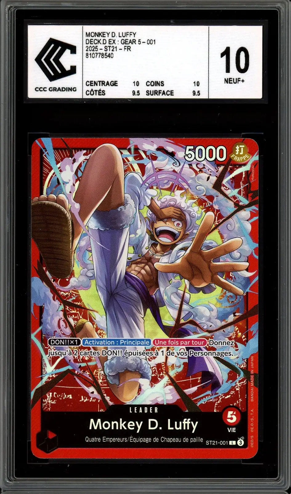 CCC 10 Monkey D. Luffy