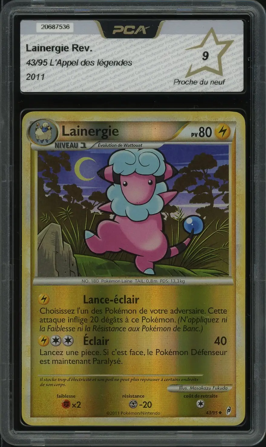 PCA 9 Lainergie Reverse