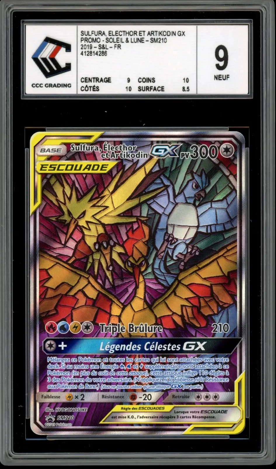 CCC 9 Sulfura, Électhor et Artikodin Gx