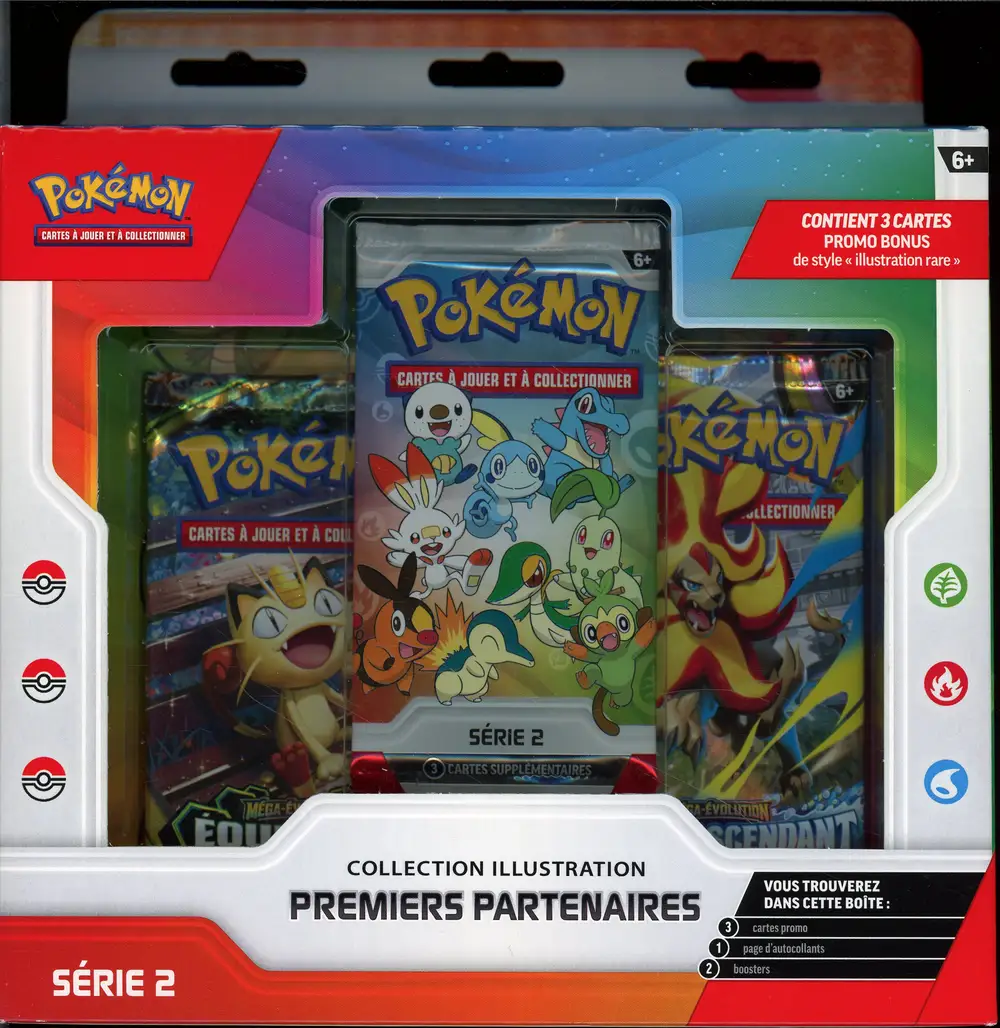 Coffret Collection Illustration Premiers Partenaires Série 2