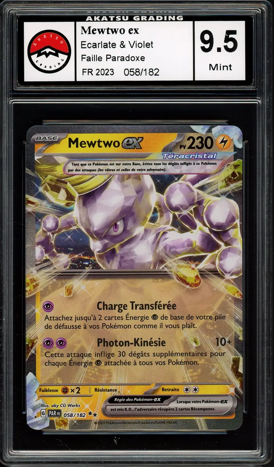 AG 9.5 Mewtwo Ex