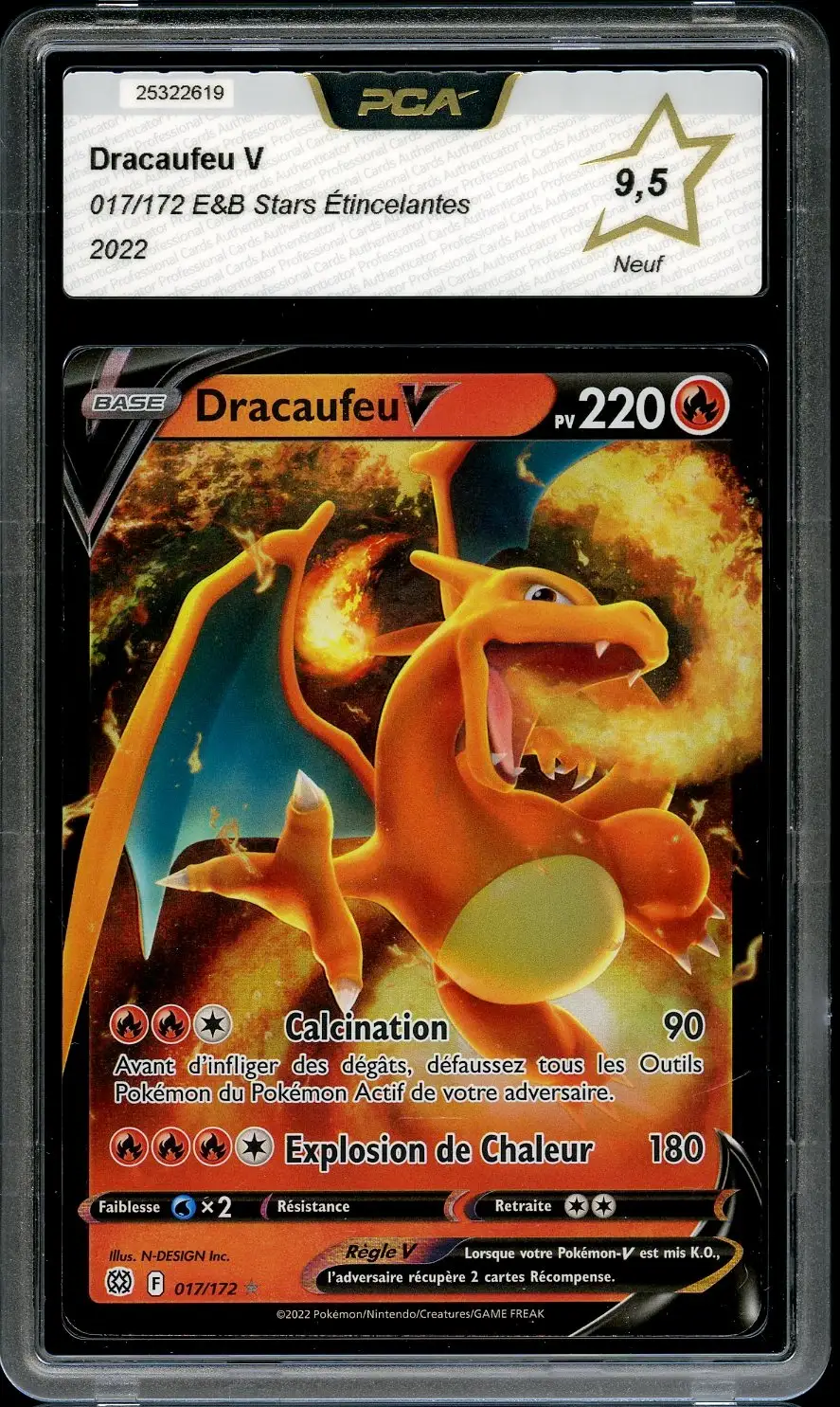 PCA 9.5 Dracaufeu V