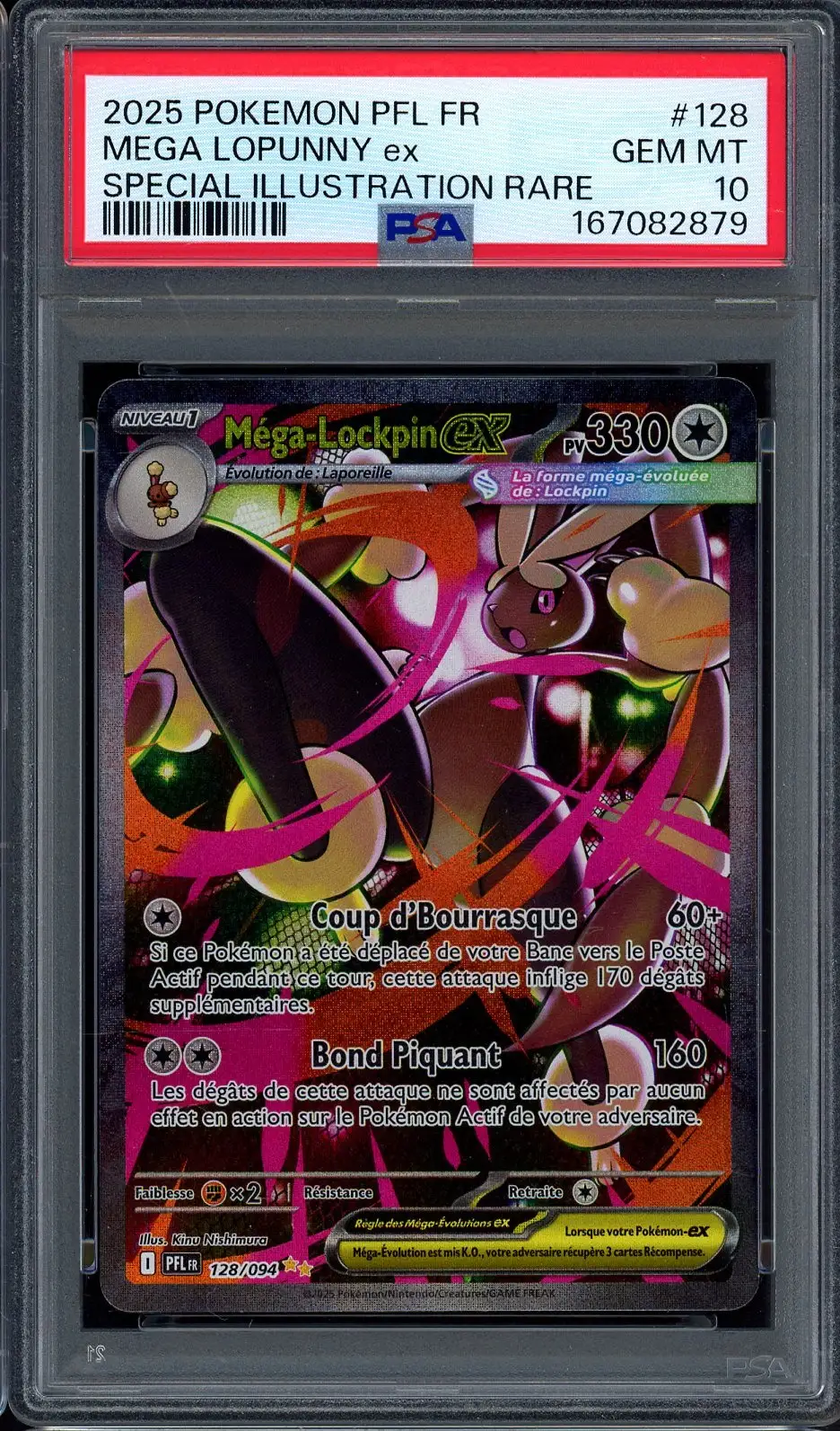 PSA 10 Méga-Lockpin Ex