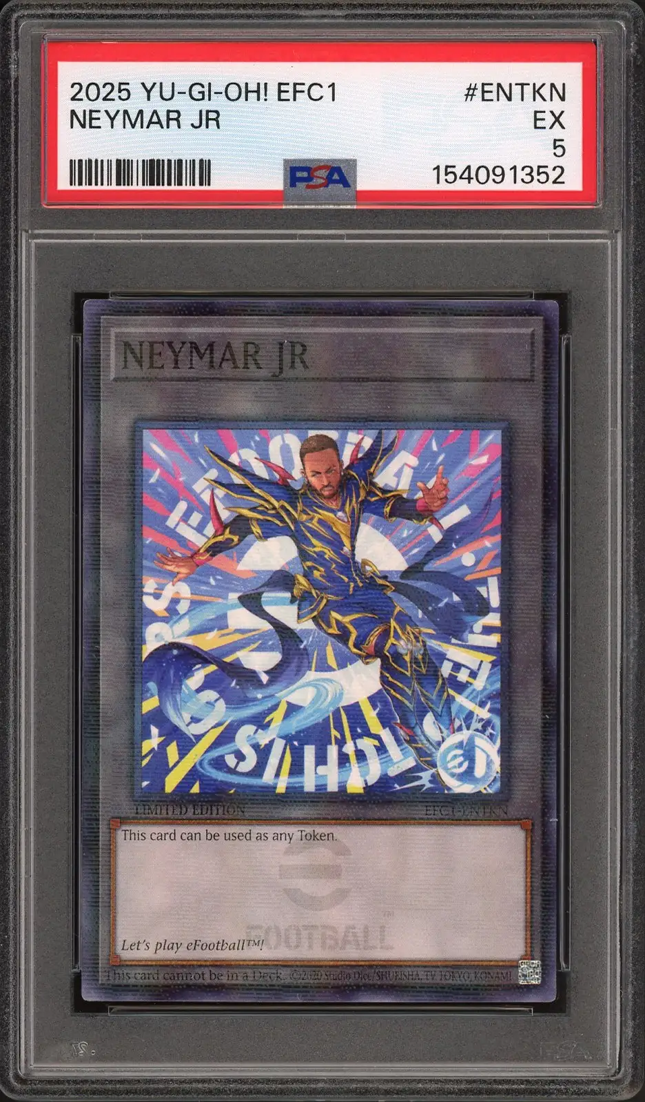 PSA 5 Neymar Jr