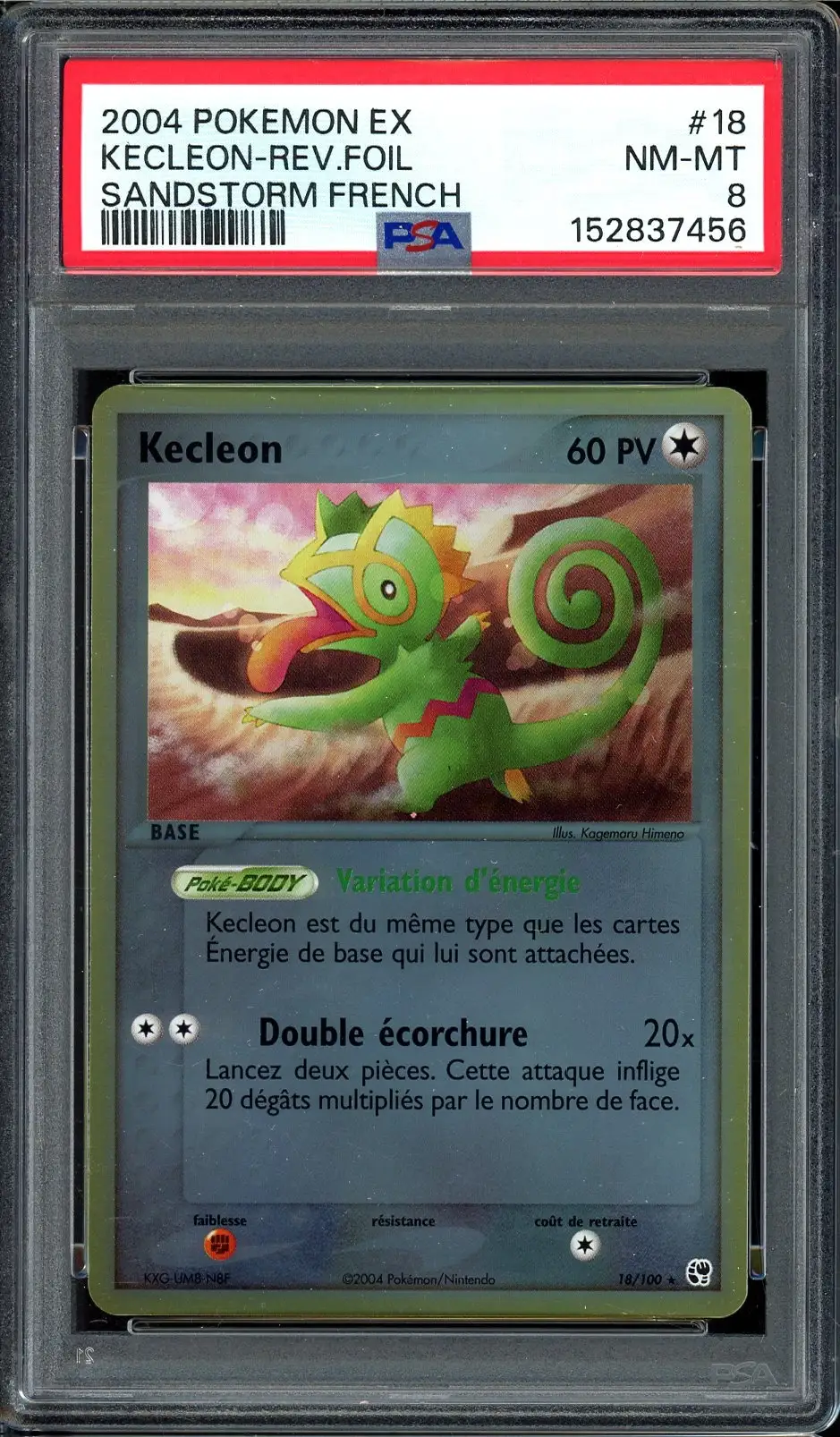 PSA 8 Kecleon Reverse