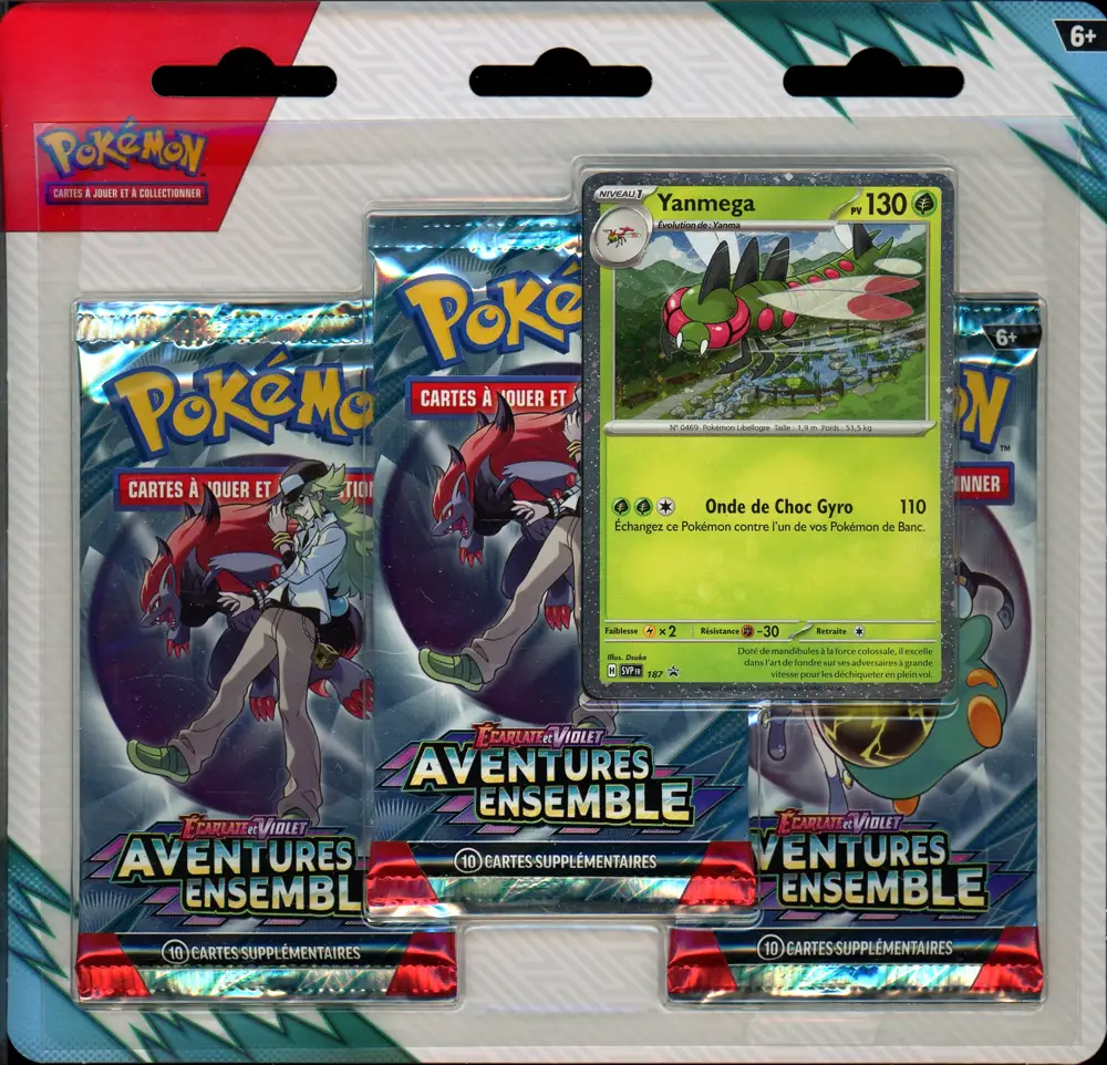 Tripack EV9 Aventures Ensemble