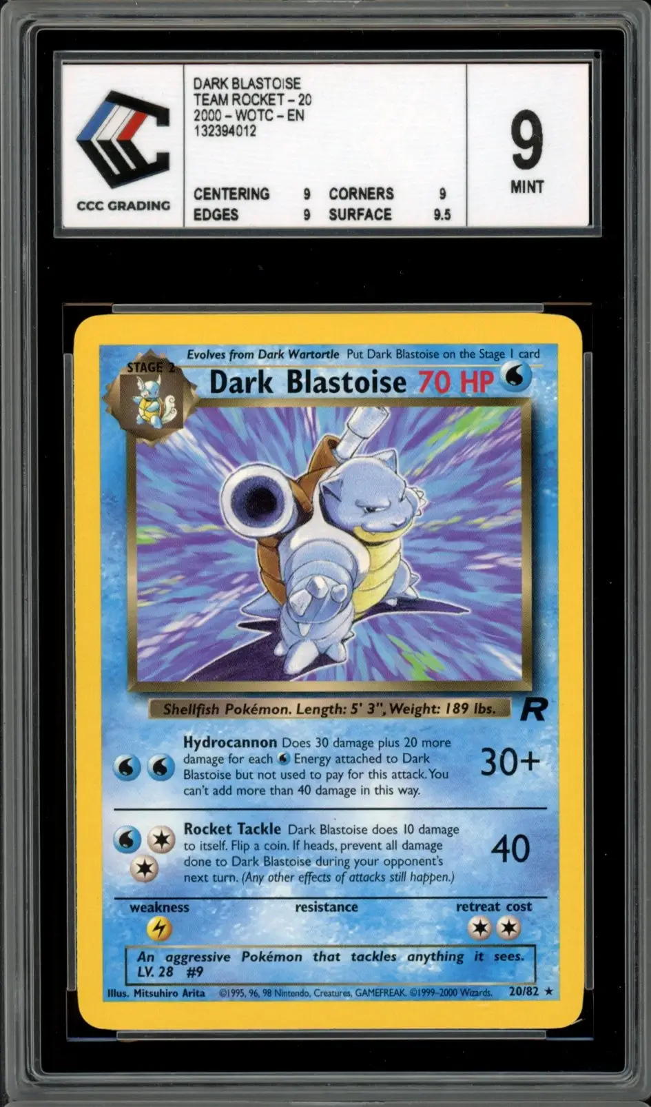 CCC 9 Dark Blastoise