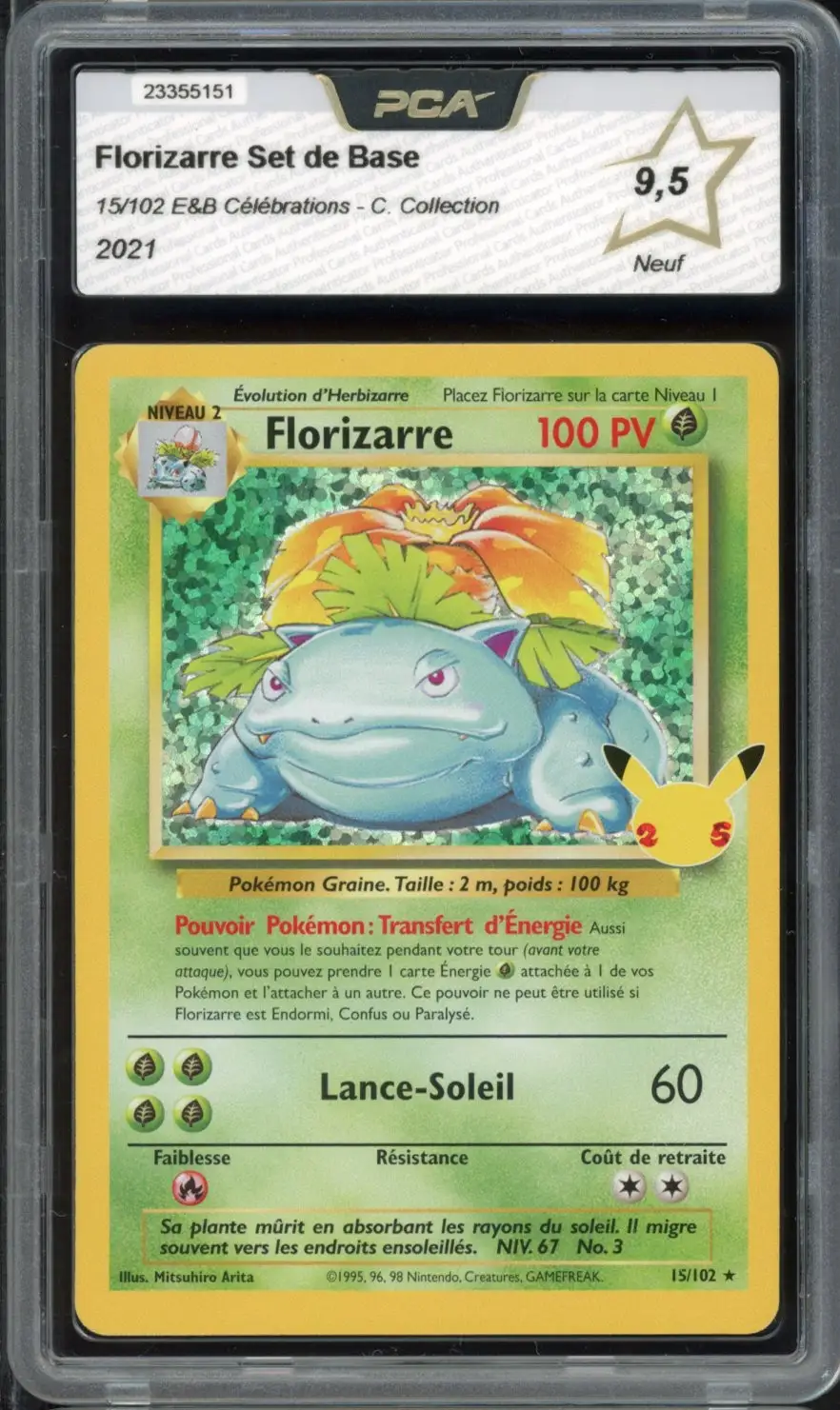 PCA 9.5 Florizarre Holo