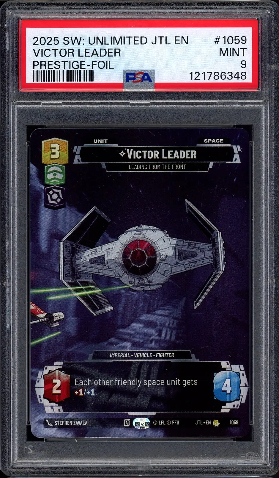 PSA 9 Victor Leader