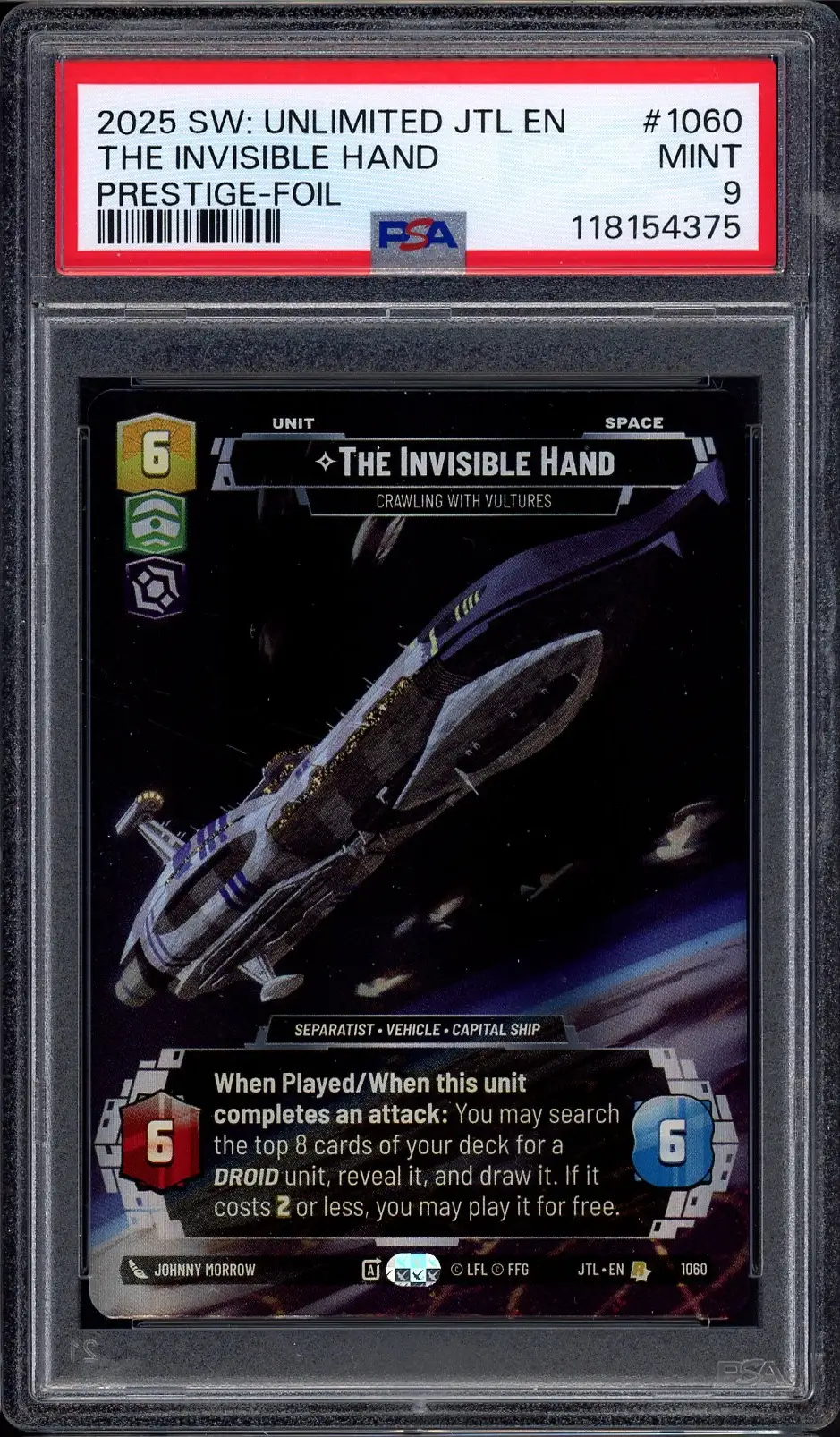 PSA 9 The Invisble Hand