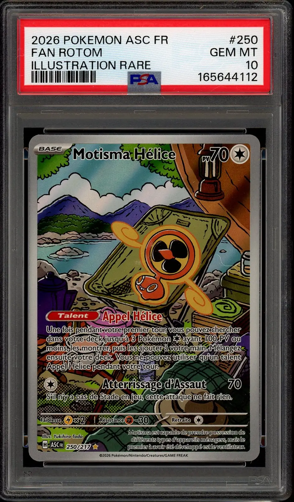 PSA 10 Motisma Hélice