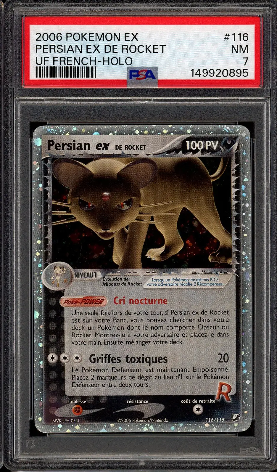 PSA 7 Persian Ex