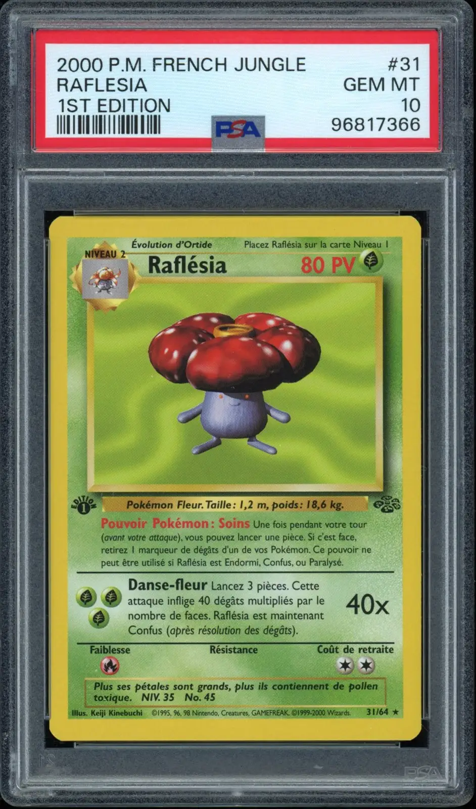 PSA 10 Raflésia