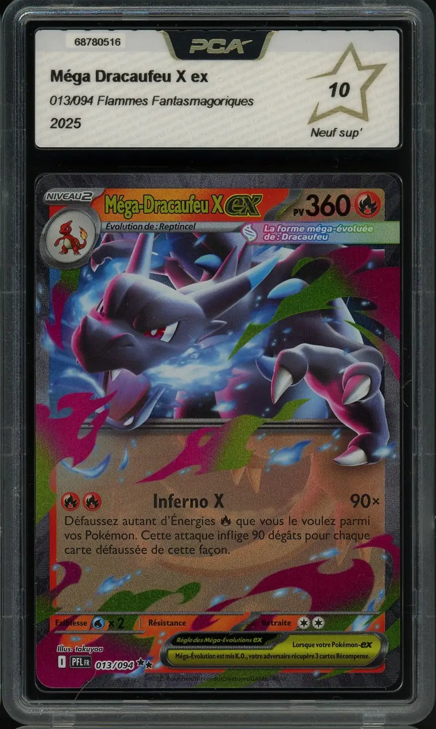 PCA 10 Méga-Dracaufeu X Ex