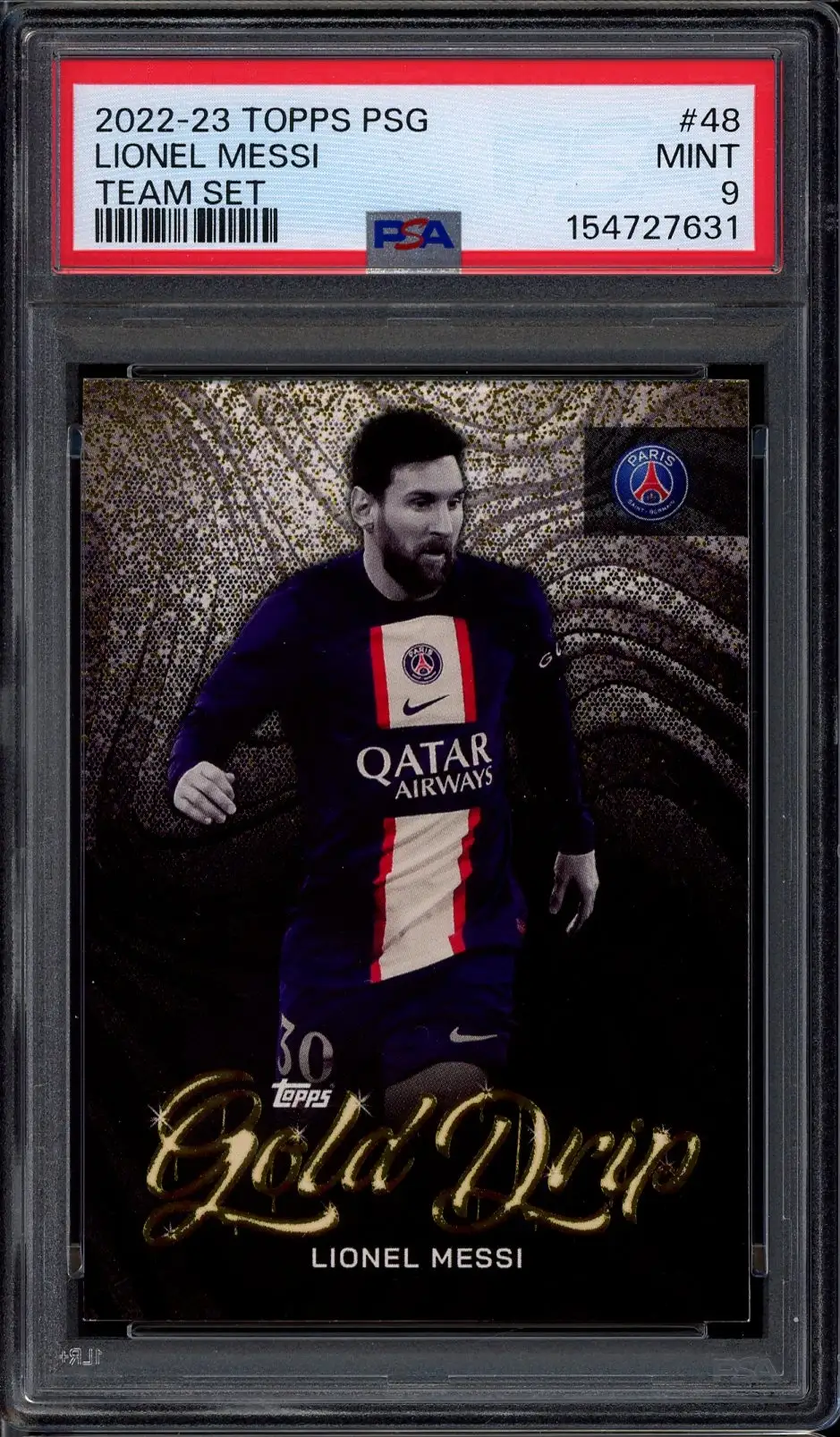 PSA 9 Lionel Messi