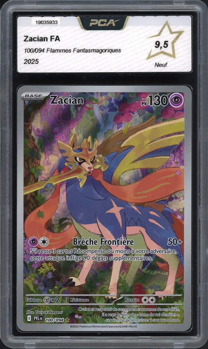 PCA 9.5 Zacian