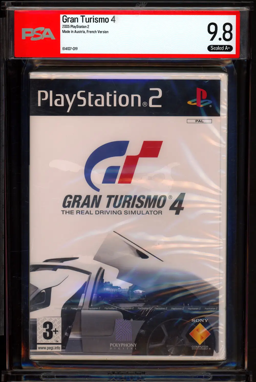 PSA 9.8 Jeu PlayStation 2 Gran Turismo 4