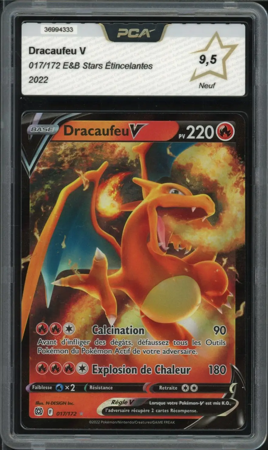 PCA 9.5 Dracaufeu V