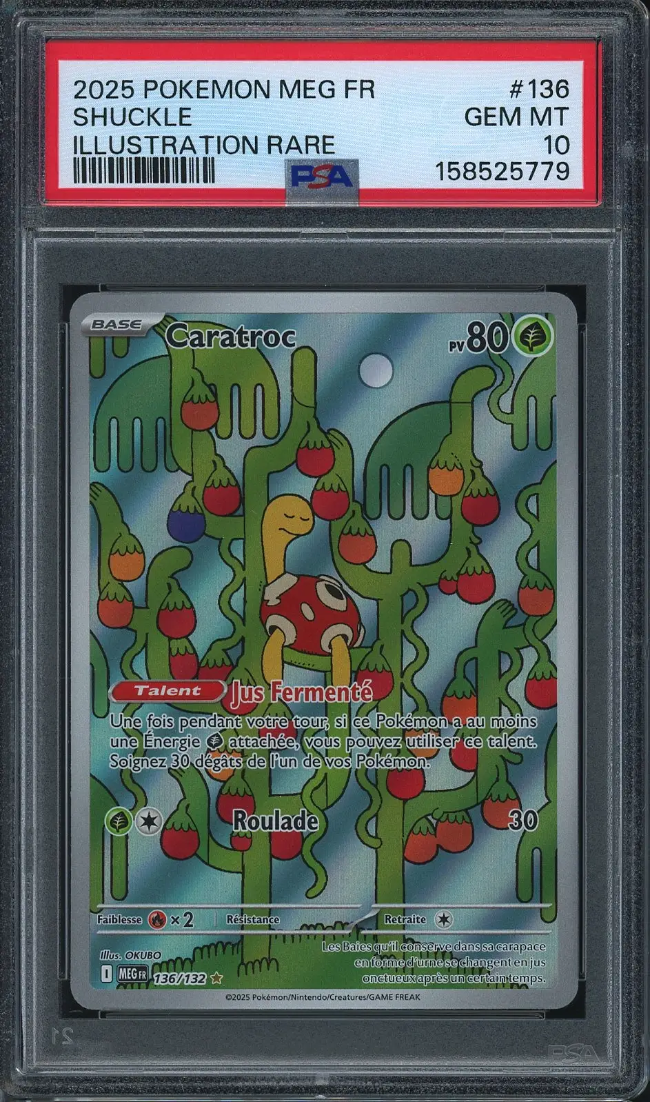 PSA 10 Caratroc