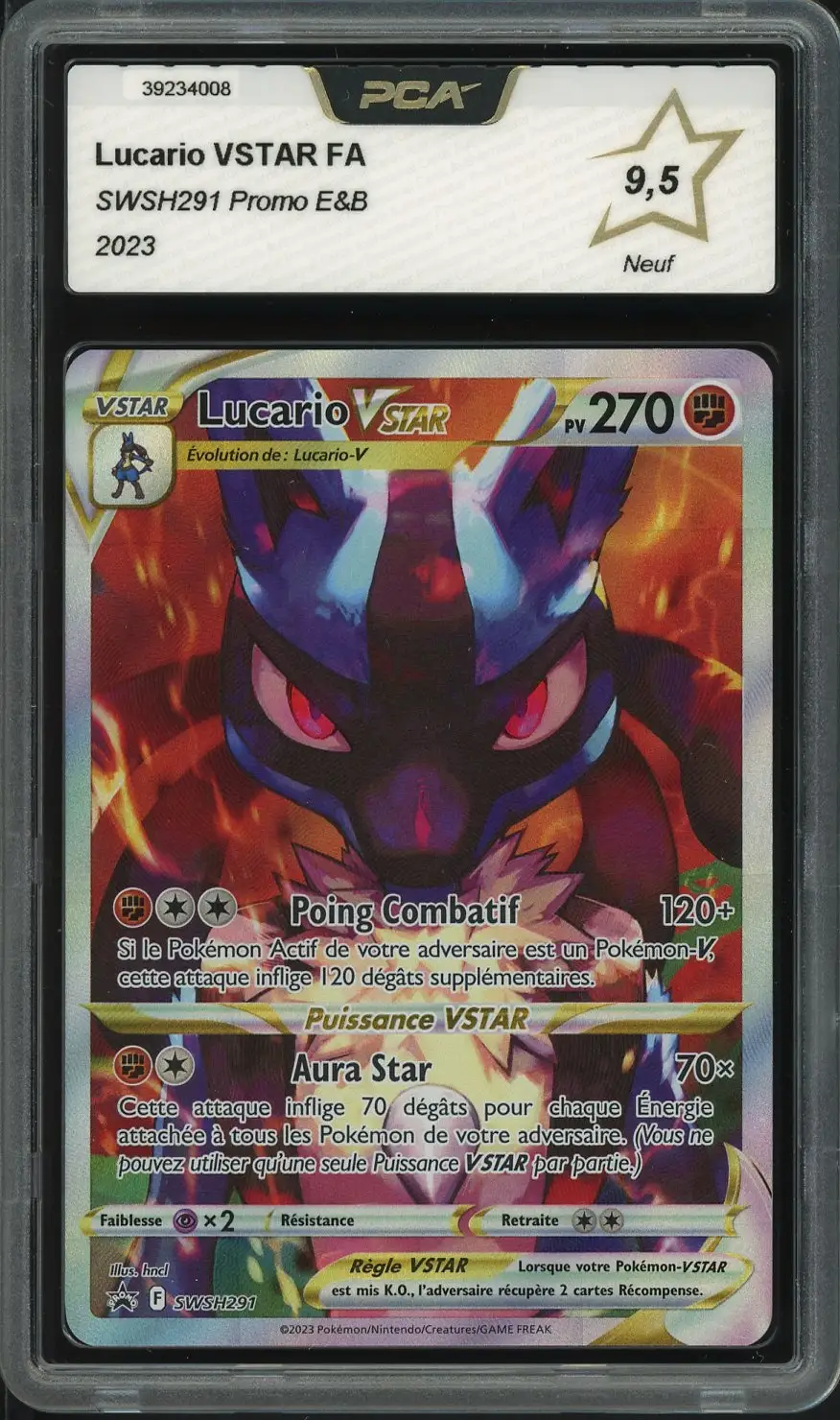 PCA 9.5 Lucario VStar