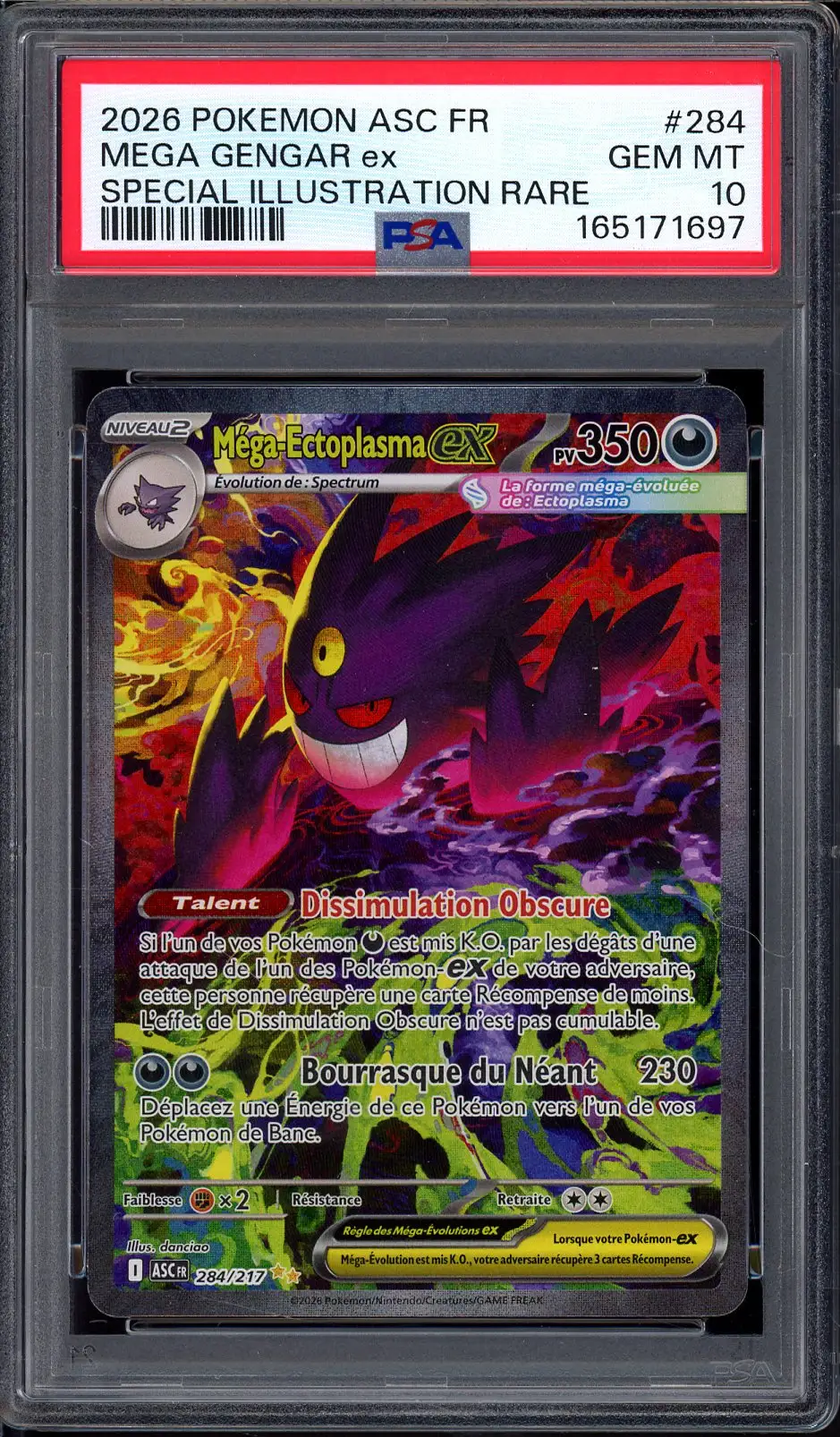 PSA 10 Méga-Ectoplasma Ex
