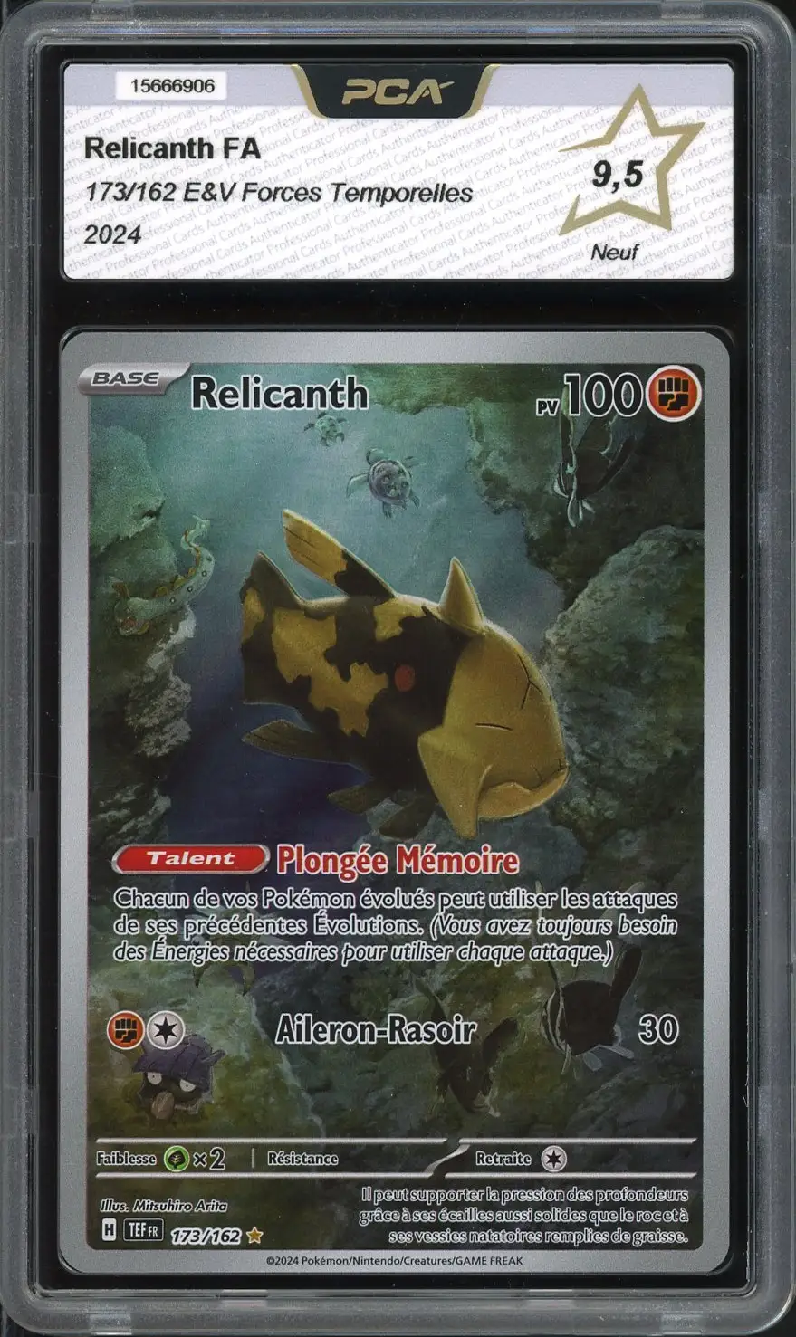 PCA 9.5 Relicanth