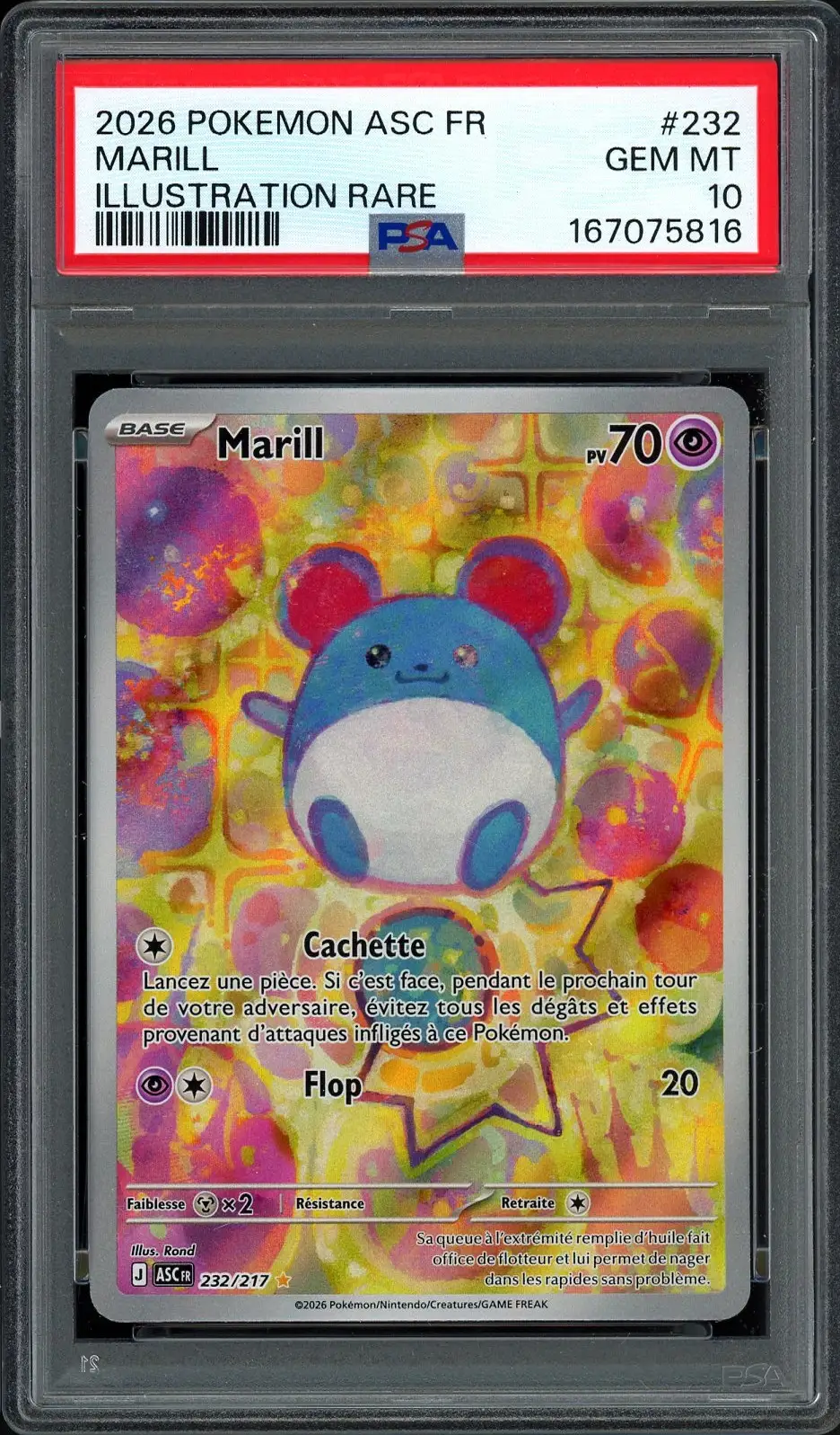 PSA 10 Marill