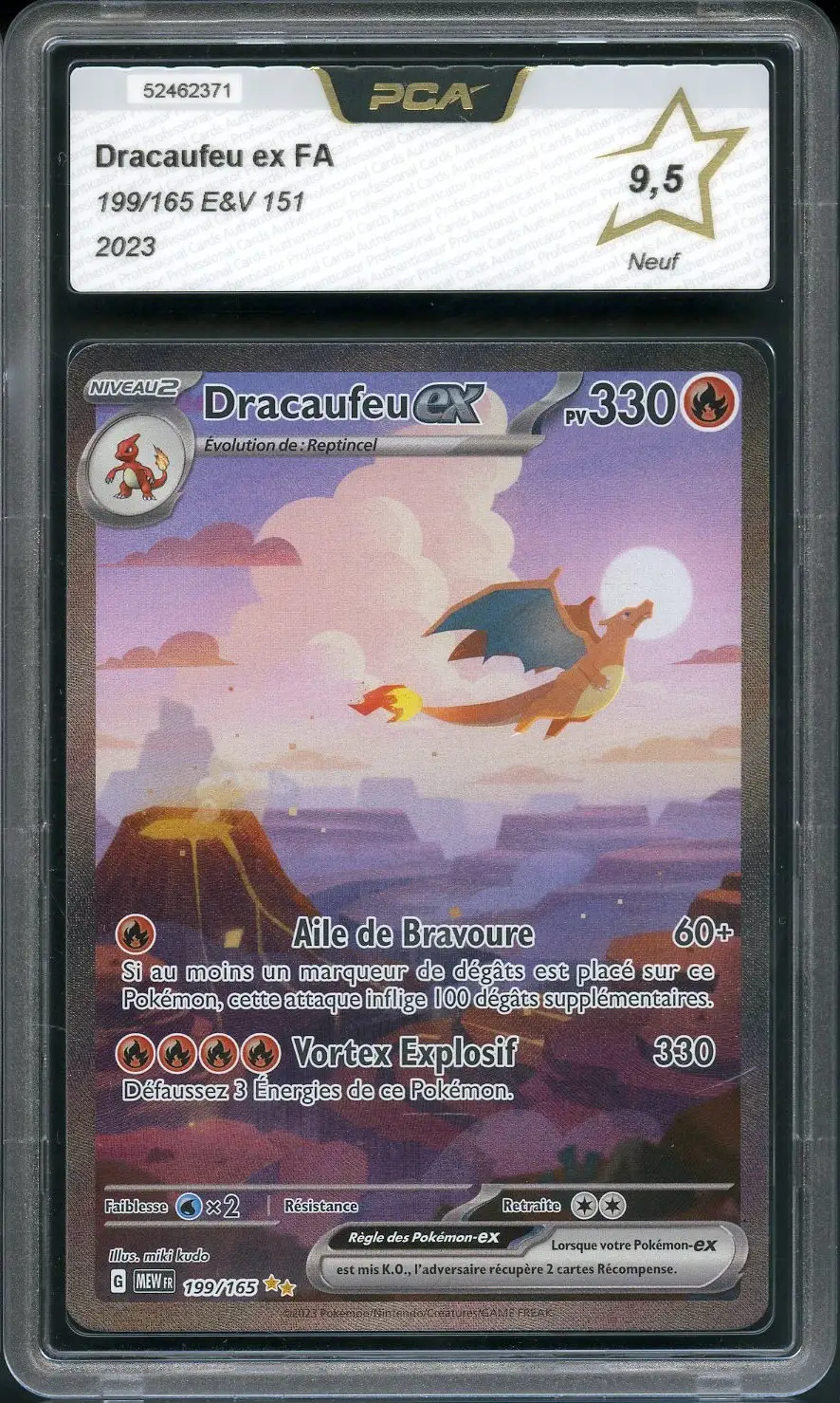 PCA 9.5 Dracaufeu Ex
