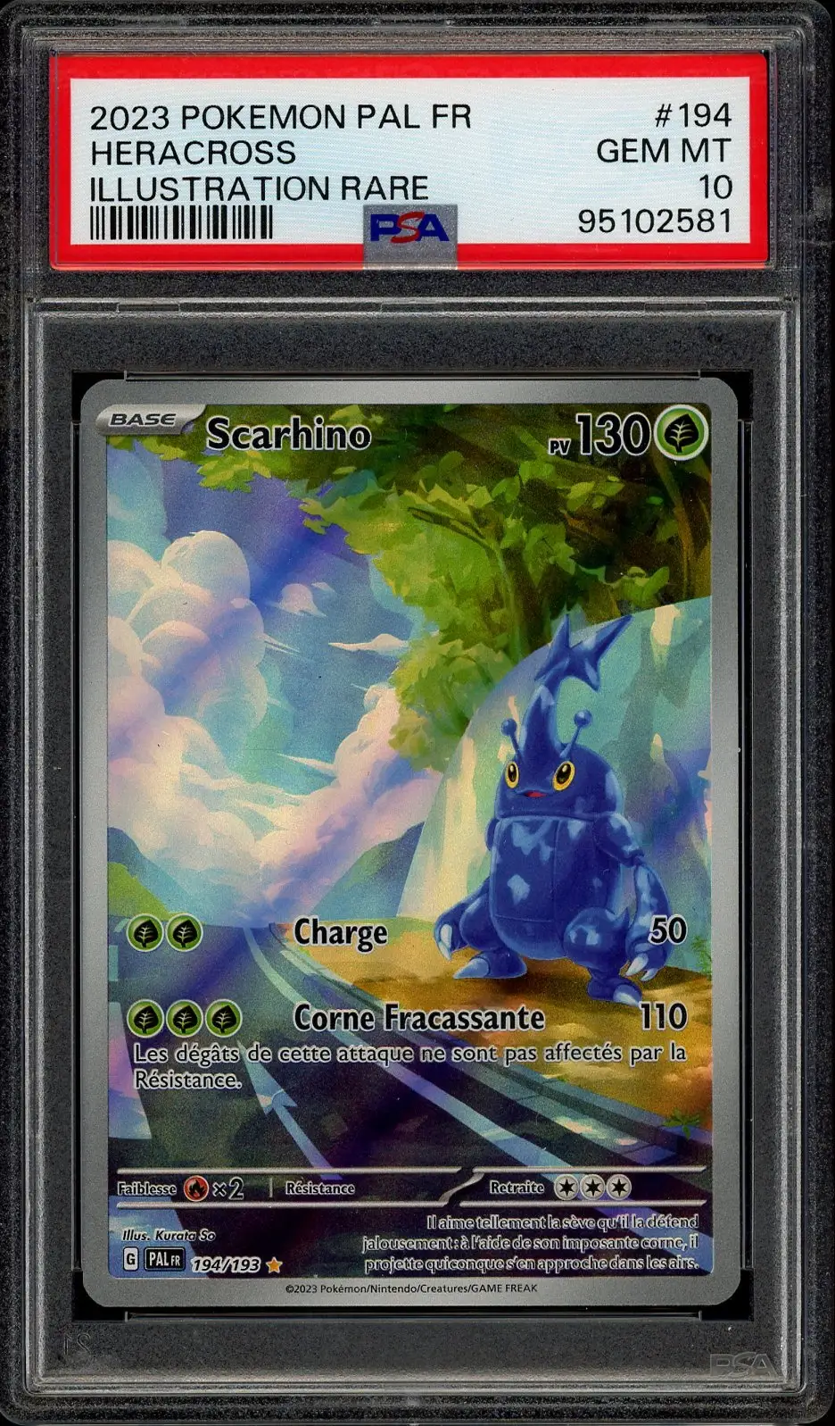PSA 10 Scarhino