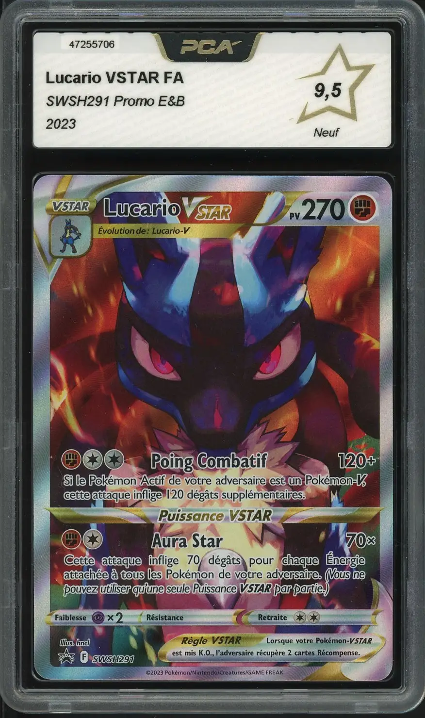 PCA 9.5 Lucario VStar