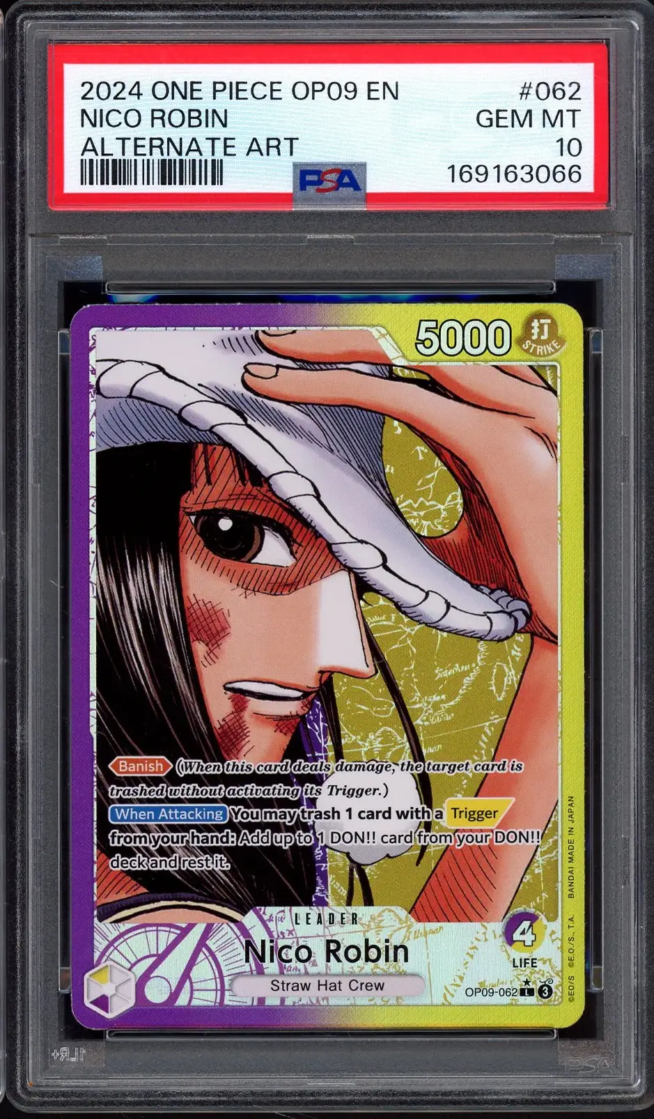 PSA 10 Nico Robin