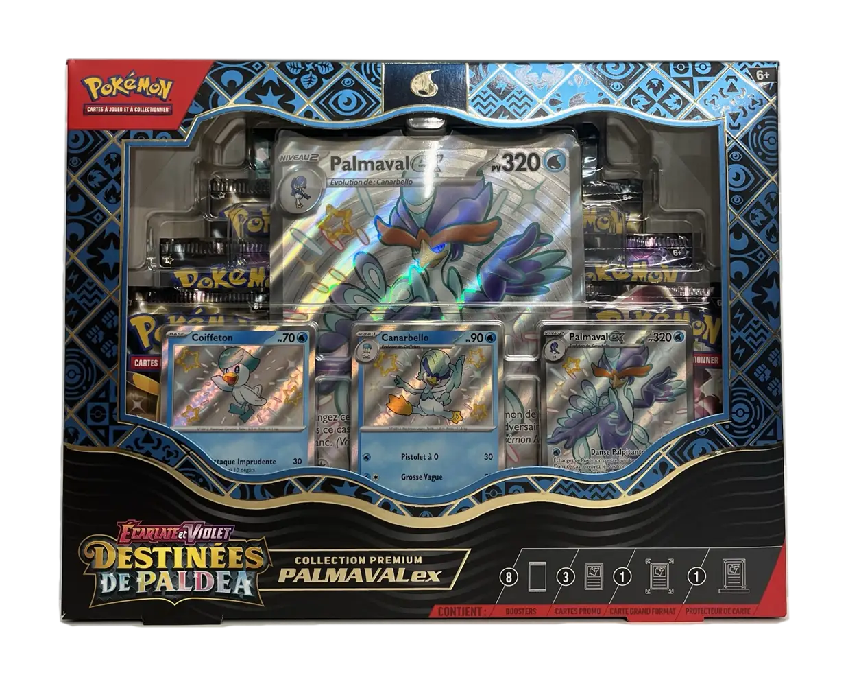 Coffret EV4.5 Destinées de Paldea Palmaval Ex