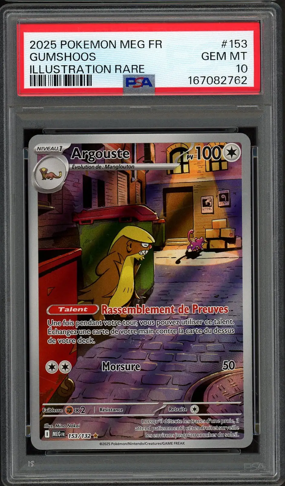 PSA 10 Argouste