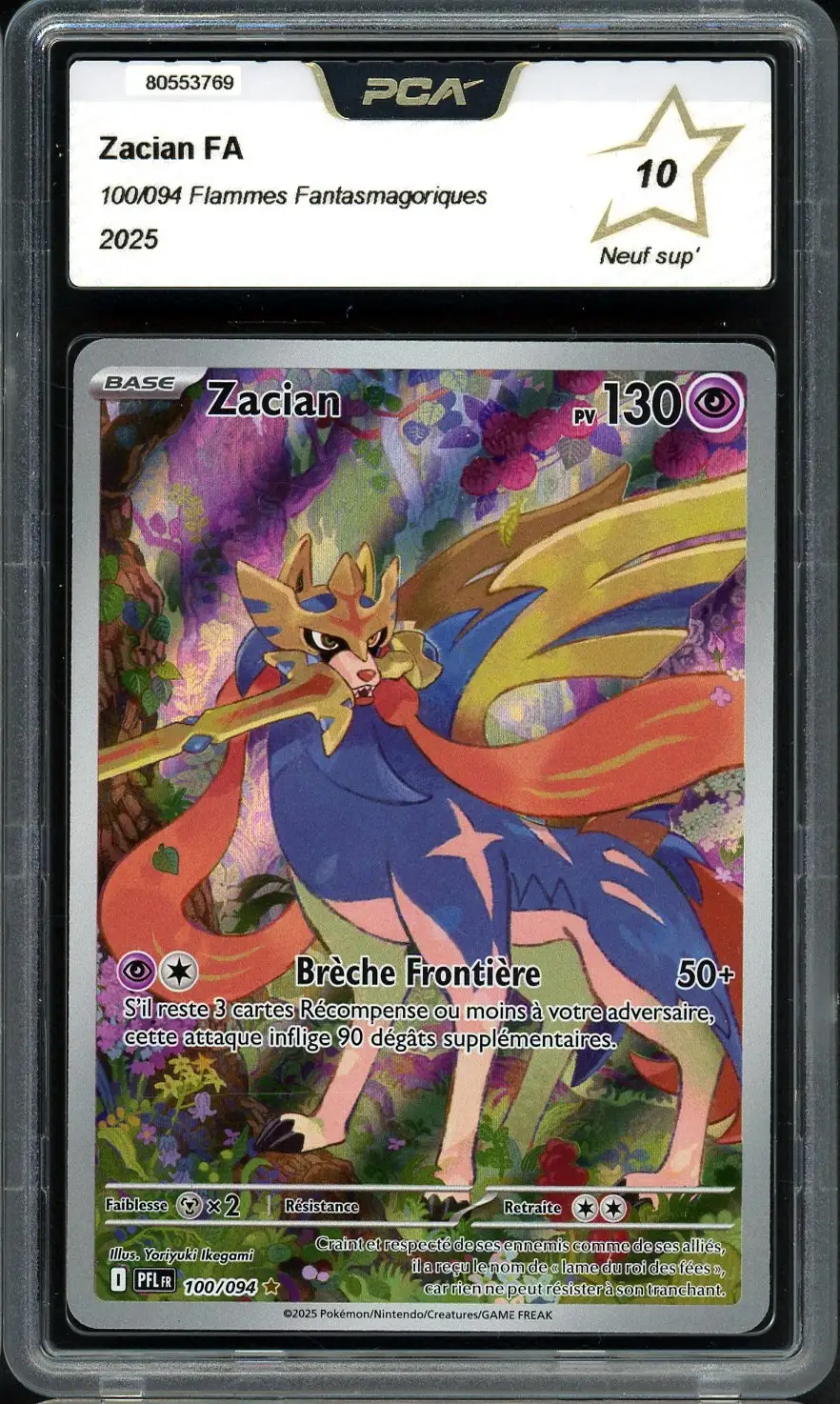PCA 10 Zacian