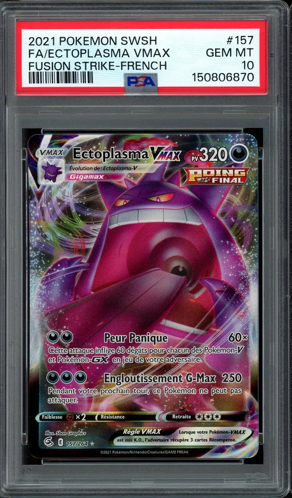 PSA 10 Ectoplasma VMax