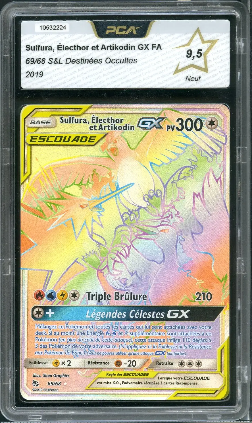PCA 9.5 Sulfura, Électhor et Artikodin Gx Rainbow