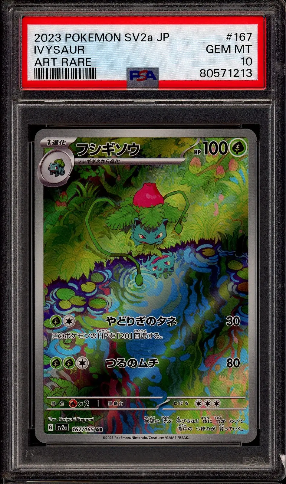 PSA 10 Ivysaur