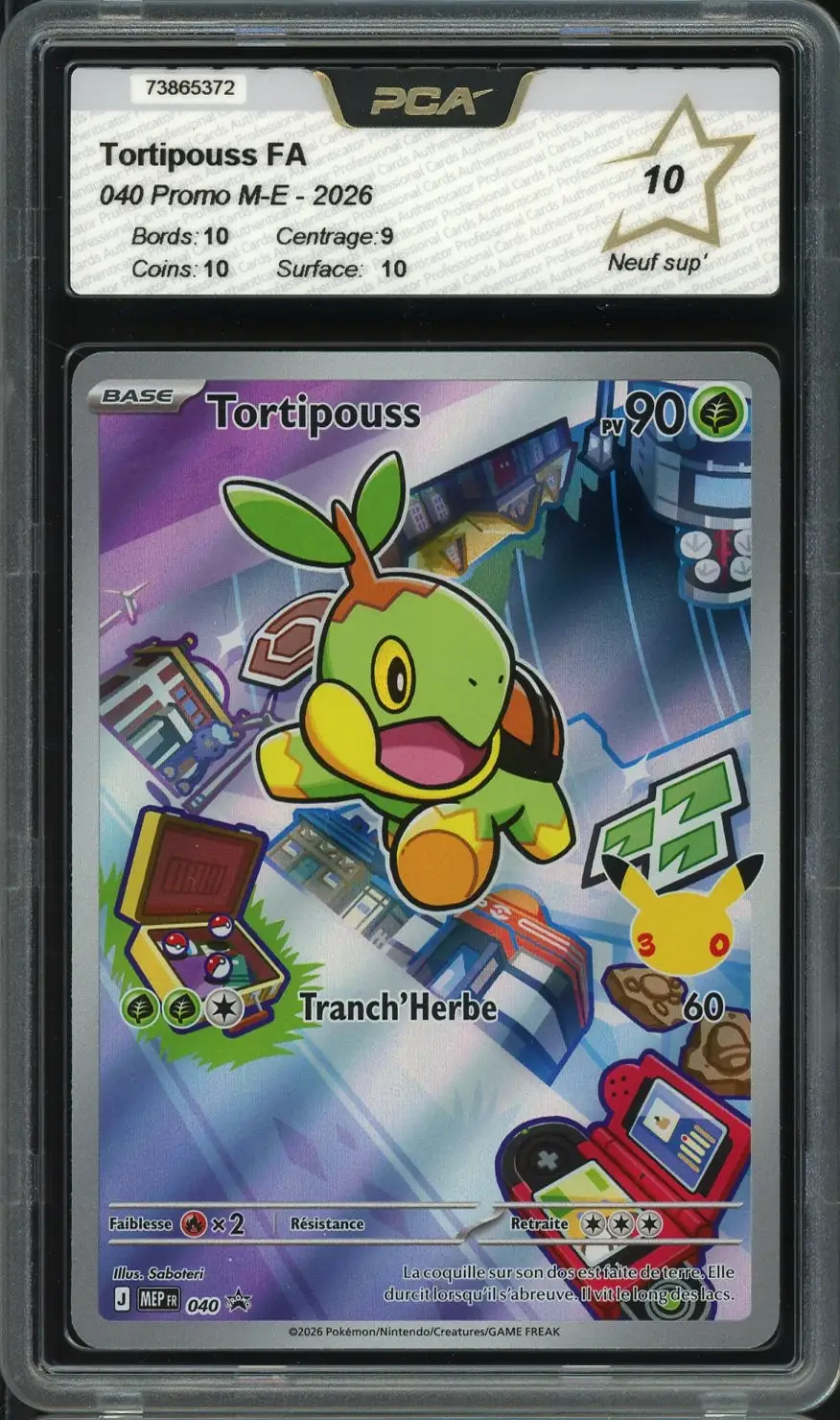 PCA 10 Tortipouss
