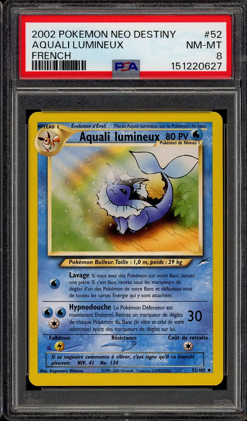 PSA 8 Aquali Lumineux
